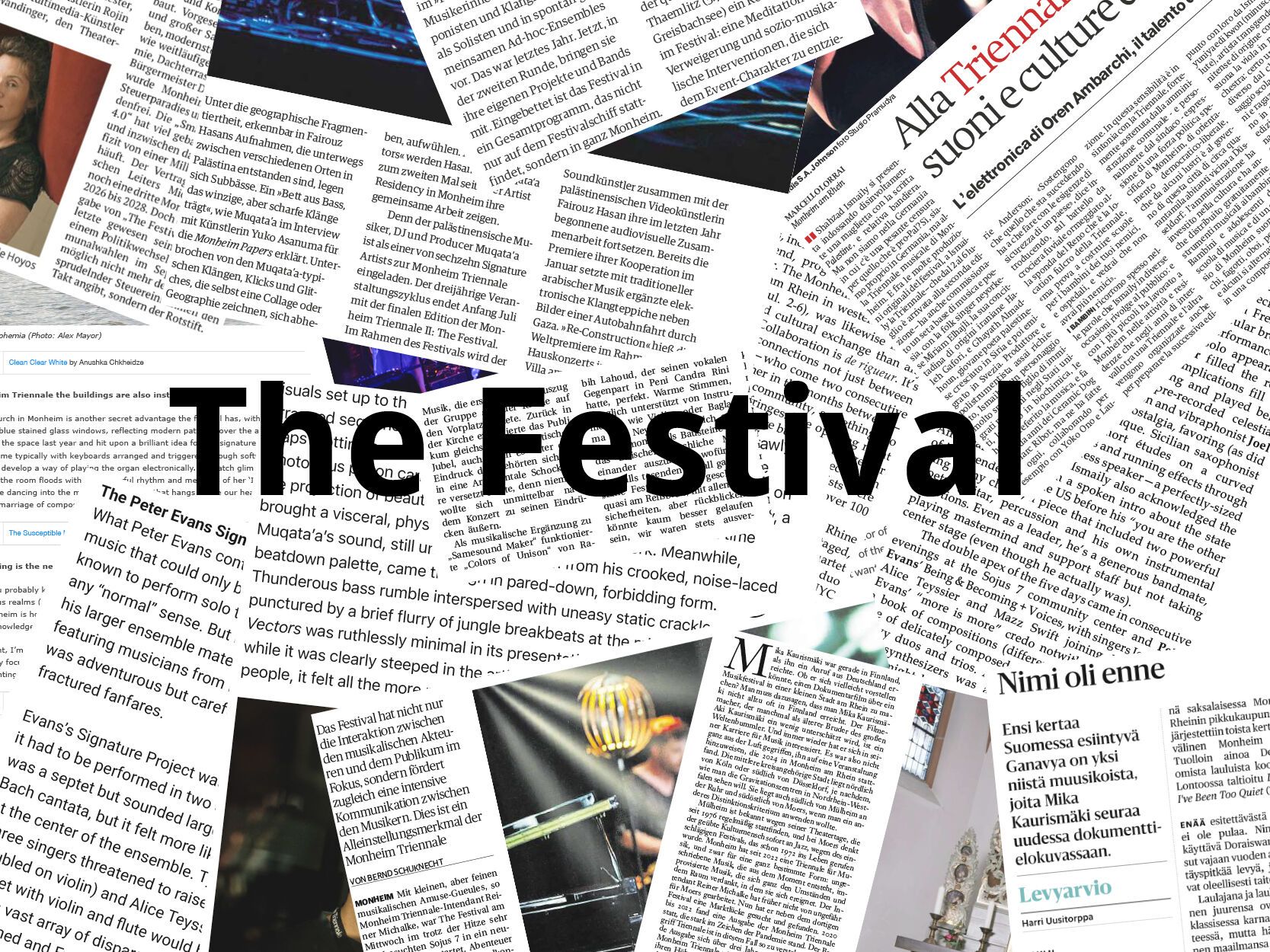 Pressezitate zu The Festival 2025